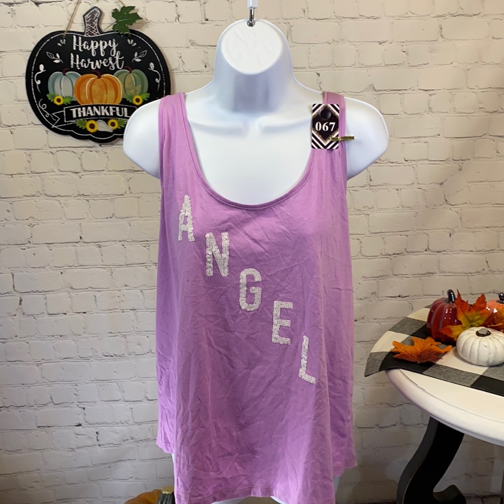 Victoria’s Secret angel tank top.